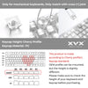 XVX Fizz Heart Series Cherry Profile PC 21-Key Artisan Keycap Set