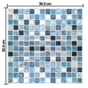Strong Adhesive Subway Tiles Vinyl Wallpaper Peel and Stick