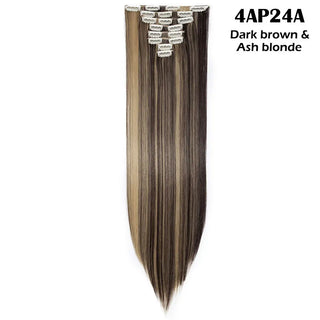 Buy 4ap24a Long Straight Clip in on Hair Extensions