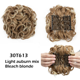 Buy 30t613 LARGE Comb Clip in Curly Hair Extension