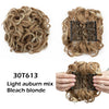 LARGE Comb Clip in Curly Hair Extension