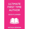 Ultimate First Time Author Book Planner: Flirty Pink - Paperback