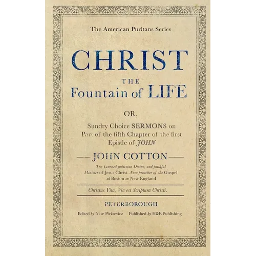 Christ the Fountain of Life - Paperback