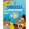 Crayola: Undersea Sticker by Number (a Crayola Sticker Activity Book for Kids) - Paperback