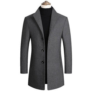 Buy grey Trench Pea Coat