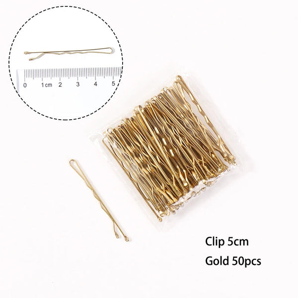 Waved U-Shaped Bobby Pin