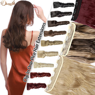 Synthetic Long Wavy Clip in