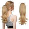 Synthetic Claw Clip in Ponytail Hair Extensions Hairpiece 14"
