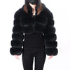Fashion Fox Fur Winter Coats Vests