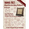 Animal Faces Hand Embroidery Patterns - Paperback