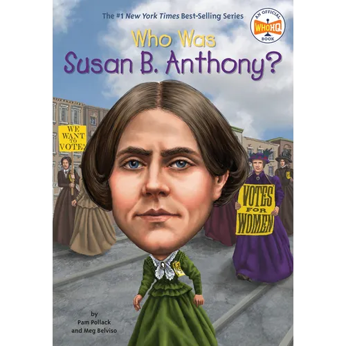Who Was Susan B. Anthony? - Paperback