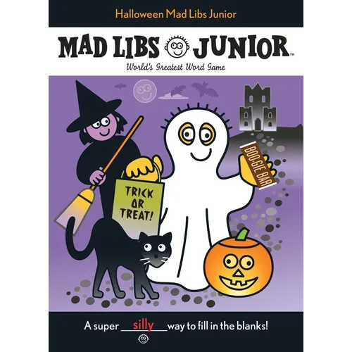 Halloween Mad Libs Junior: World's Greatest Word Game - Paperback