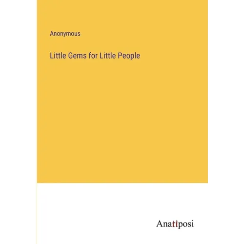 Little Gems for Little People - Paperback