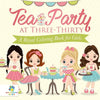 Tea Party at Three-Thirty A Royal Coloring Book for Girls - Paperback