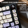 XVX Purple Grapes MOA Profile Dye-Sublimation 143-Key PBT Keycap Set
