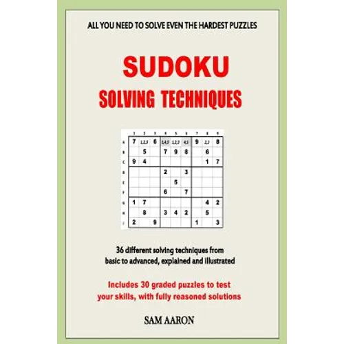 Sudoku Solving Techniques - Paperback