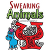 Swearing Animals: A Hilarious Swear Word Adult Coloring Book: Fun Sweary Colouring: Dogs, Cats, Owls, Pigs, Horses... - Paperback