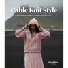 Cable Knit Style: 15 Stunning Patterns for Pullovers, Cardigans, Tanks, Tees & More - Paperback