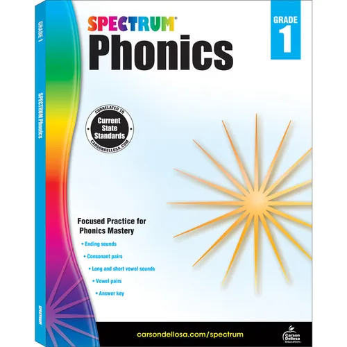 Spectrum Phonics, Grade 1: Volume 91 - Paperback