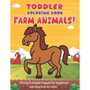 Toddler Coloring Book Farm Animals: 30 Big & Simple Images For Beginners Learning How To Color: Ages 2-4, 8.5 x 11 Inches (21.59 x 27.94 cm) - Paperback