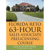 FLORIDA RETO 63 hours sales associate pre licensing course - Paperback