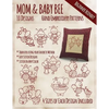 Mother and Baby Bee Hand Embroidery Patterns - Paperback