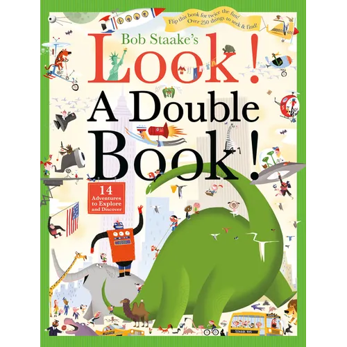 Look! a Double Book!: 14 Adventures to Explore and Discover - Paperback