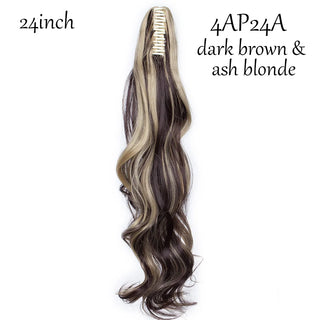 Buy 4ap24a Claw Clip on Ponytail Hair Extension