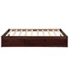 Orisfur. Twin Size Platform Storage Bed With 3 Drawers