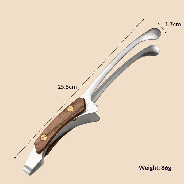 304 Stainless Steel Barbecue Tongs For Camping Grilling And Pan-Frying Steak