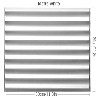 Buy h-matte-white Non-Self-Adhesive 3D Wall Sticker
