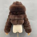 Furry Cropped Faux Fur