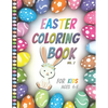 Easter Coloring Book For Kids Ages 4-8: Vol2- Big Fun Coloring Book With Bunny, Eggs, Springtime Designs For Toddlers and Preschoolers, Easter Journal - Paperback