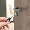 Essential stainless - steel multi - tool: quick - flip grav pick, door keys, lock rake. Durable.