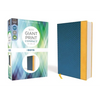 Niv, Giant Print Compact Bible for Boys, Leathersoft, Blue, Red Letter Edition, Comfort Print - Imitation Leather