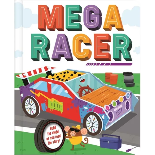 Mega Racer: Build the Model Car as You Read the Story - Paperback