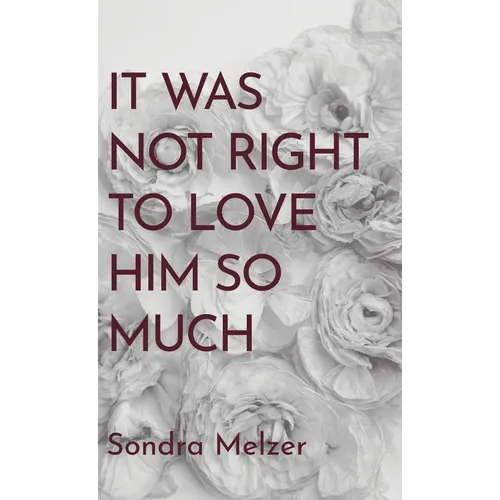It Was Not Right To Love Him So Much - Hardcover