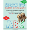 Learn to Write with Dogs Workbook: Practice for Kids with Line Tracing, Letters and Numbers (Full Color) Ages 3-6.: Practice for Kids with Line Tracin - Paperback