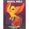 Magical World Mosaic Color By Number Coloring Book: An Adults Mosaic Coloring Book with Vampires, Witches, Evil Women, Mythical Creatures, Demonic Mon - Paperback