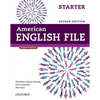American English File Second Edition: Level Starter Student Book: With Online Practice - Paperback