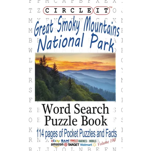 Circle It, Great Smoky Mountains National Park Facts, Pocket Size, Word Search, Puzzle Book - Paperback