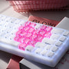 XVX IMD FlutterBloom Heart Layout 21-Key Artisan Keycap Set