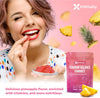 Premium Feminine Balance Gummies – Vaginal Probiotics & Support Digestive Health – Probiotics, Collagen Type II, Chasteberry, Vitamin D & Magnesium