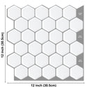 Strong Adhesive Subway Tiles Vinyl Wallpaper Peel and Stick