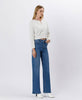 Elle Tummy Control 90's High Rise Wide Leg Jean