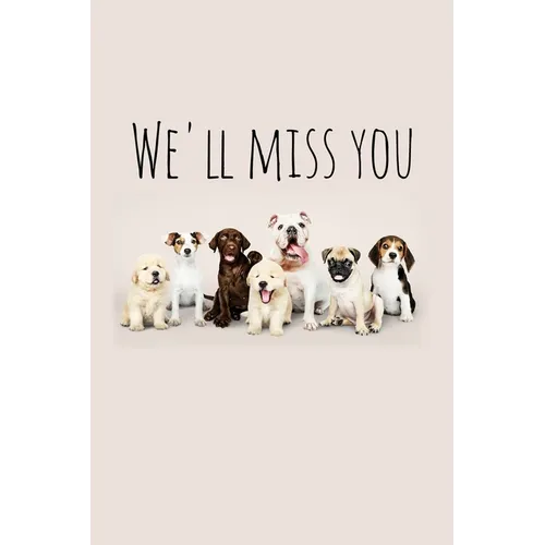 We'll miss you: Perfect goodbye gift for coworker that is leaving / going away gift for your co worker, boss, manager, employee. - Paperback