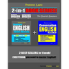 Preston Lee's 2-in-1 Book Series! Beginner English 1000 Words & Conversation English Lesson 1 - 40 For Spanish Speakers - Paperback