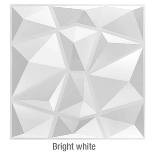 Buy a-bright-white Non-Self-Adhesive 3D Wall Sticker