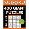 Sudoku Book 400 Medium GIANT Puzzles: Sudoku Puzzle Book With One Gigantic Puzzle Per Page, One Level of Difficulty - Paperback