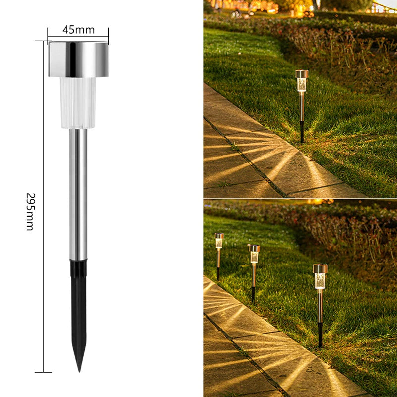 Solar Powered Waterproof Landscape Path Outdoor for Yard